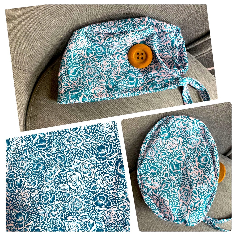 Ready toShip! High Quality Fitted Scrubcap wButton